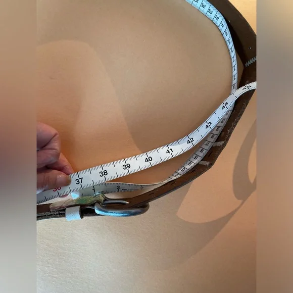 Fossil Multicolor Floral Leather Women's Belt - Picture 9 of 9